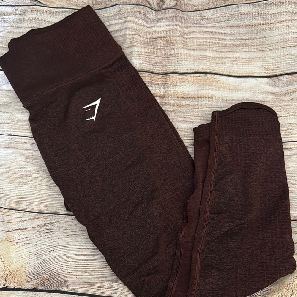 Gymshark Brown Leggings Soft Matte Finish